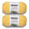 Bernat Maker Home Dec Gold Yarn - 2 Pack of 250g/8.8oz - Cotton - 5 Bulky - 317 Yards - Knitting/Crochet